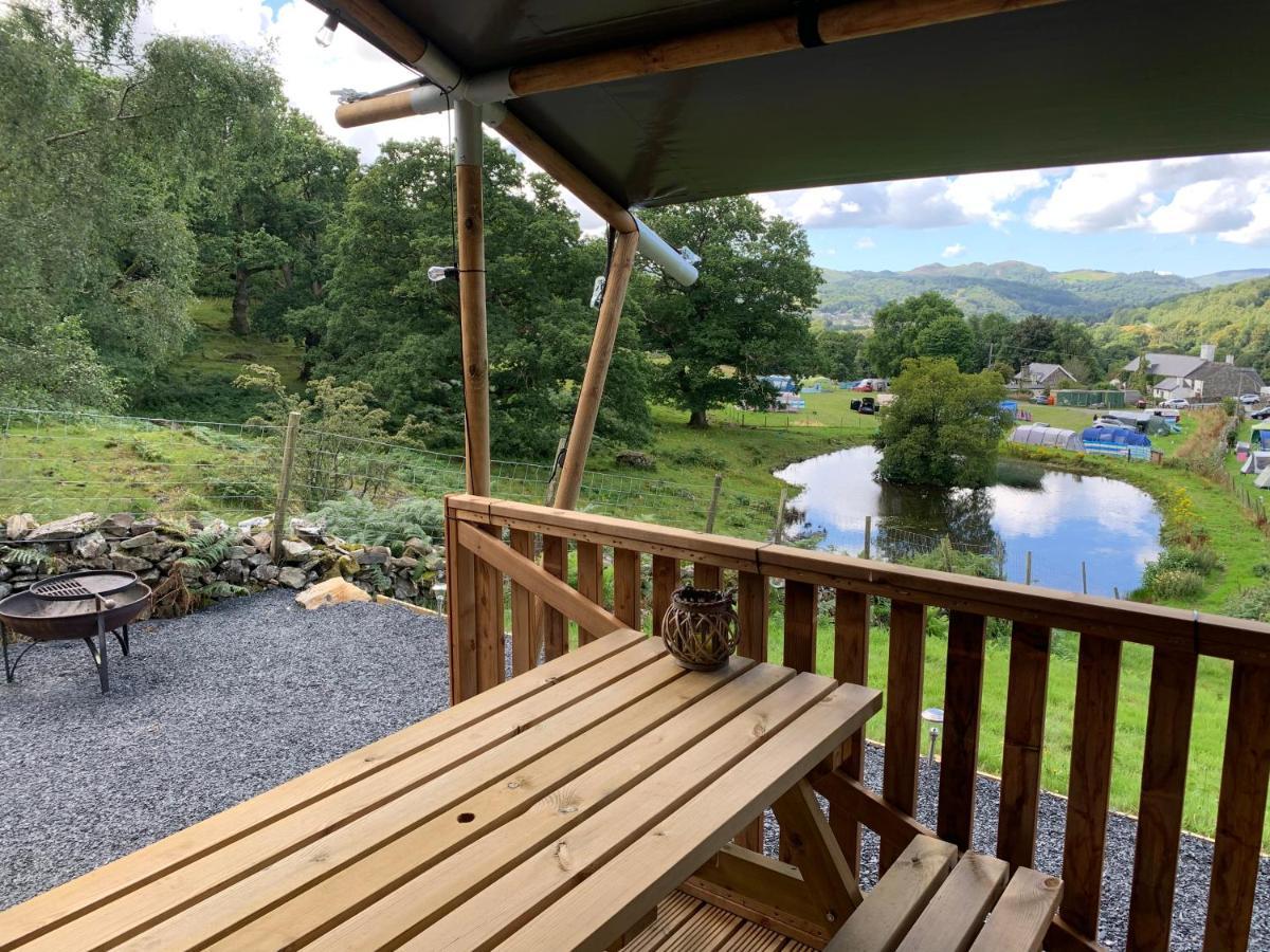 Mountain View Safari Tent With Hot Tub In The Heart Of Snowdonia Dolgellau Bagian luar foto