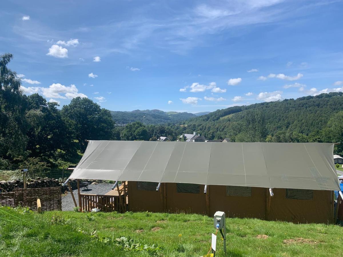 Mountain View Safari Tent With Hot Tub In The Heart Of Snowdonia Dolgellau Bagian luar foto