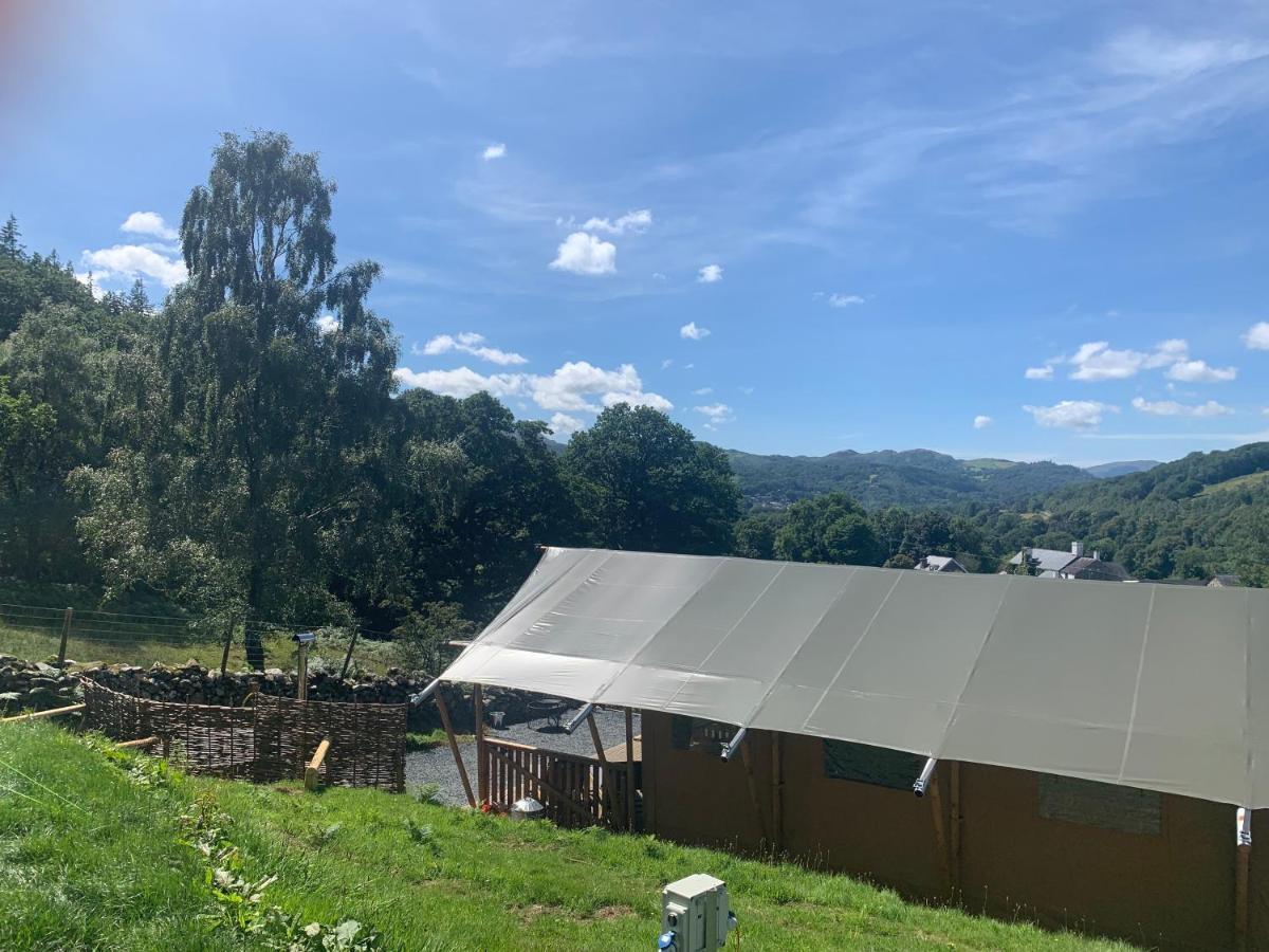 Mountain View Safari Tent With Hot Tub In The Heart Of Snowdonia Dolgellau Bagian luar foto