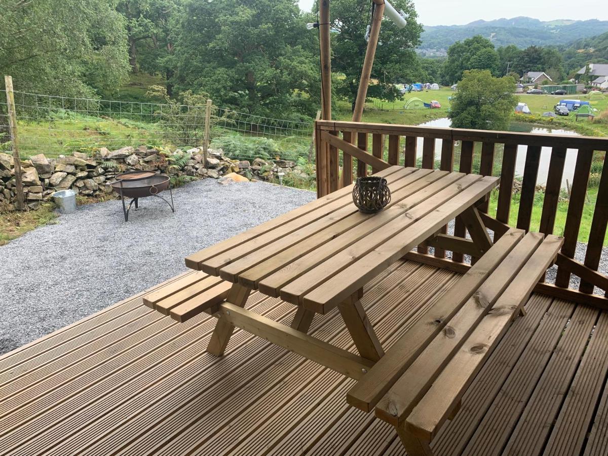 Mountain View Safari Tent With Hot Tub In The Heart Of Snowdonia Dolgellau Bagian luar foto