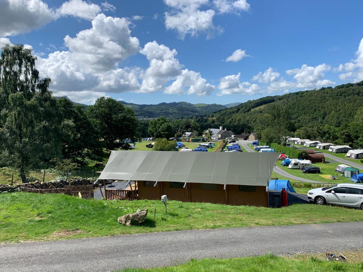 Mountain View Safari Tent With Hot Tub In The Heart Of Snowdonia Dolgellau Bagian luar foto